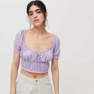 URBAN OUTFITTERS LILAC BLOUSE